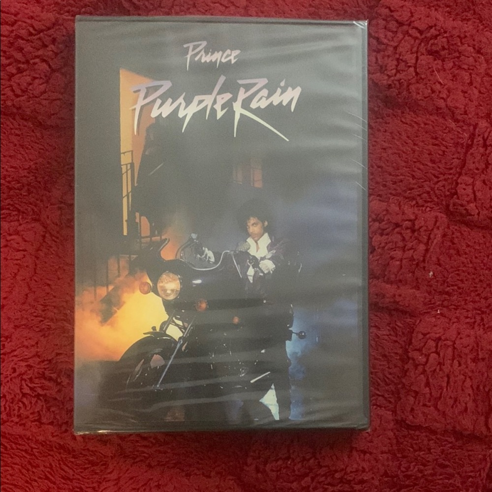 Purple Rain DVD - Black and Purple